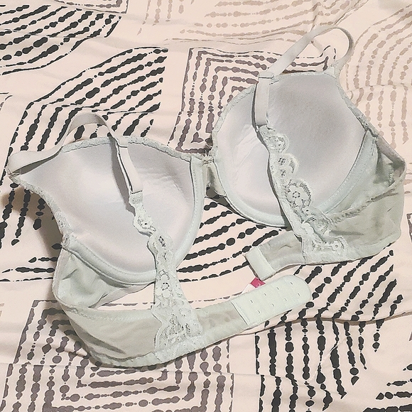 🪩 DISCO DEALS Mint 36C add a cup padded lace pushup bra - Picture 3 of 3